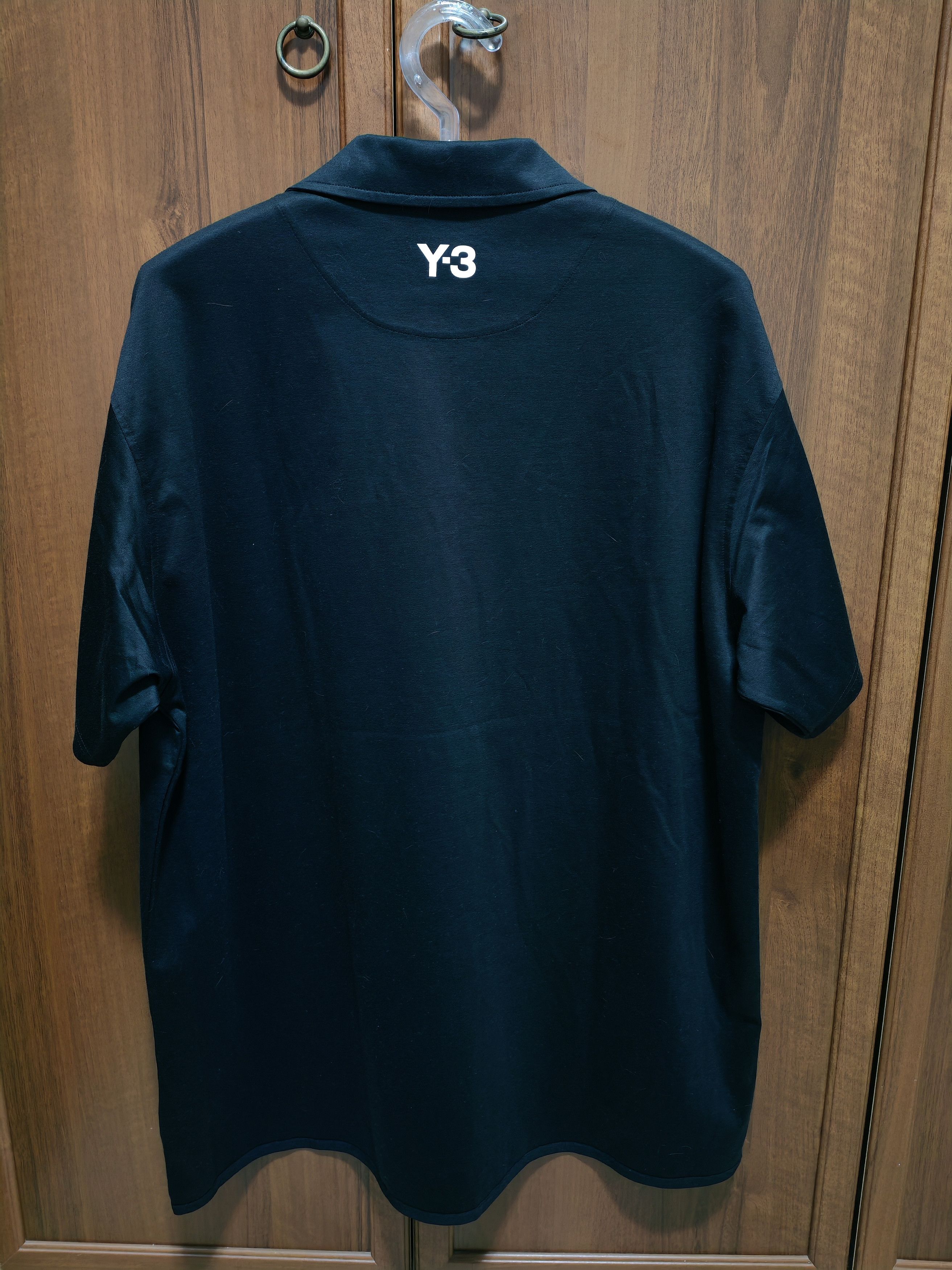 Y-3 Adidas Y-3 x Real Madrid Short Sleeve Polo Black IT3718 (L) Size US L / EU 52-54 / 3 - 8 Thumbnail