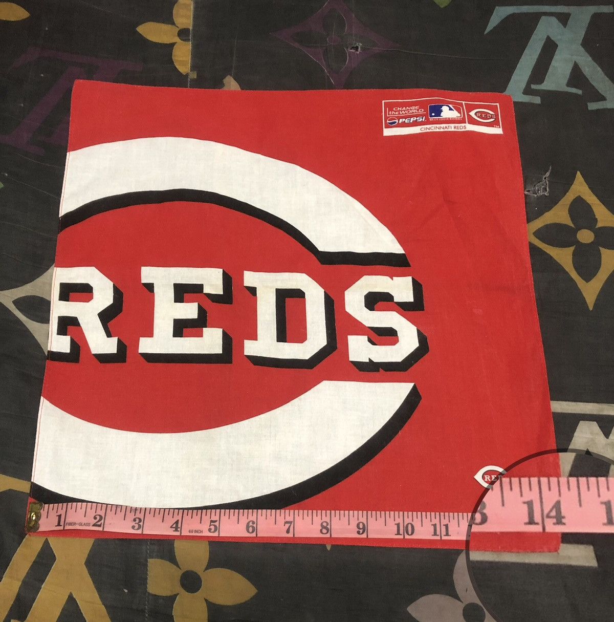 MLB Vintage MLB Cincinnati Reds handkerchief/pocketsquare Size ONE SIZE - 3 Thumbnail