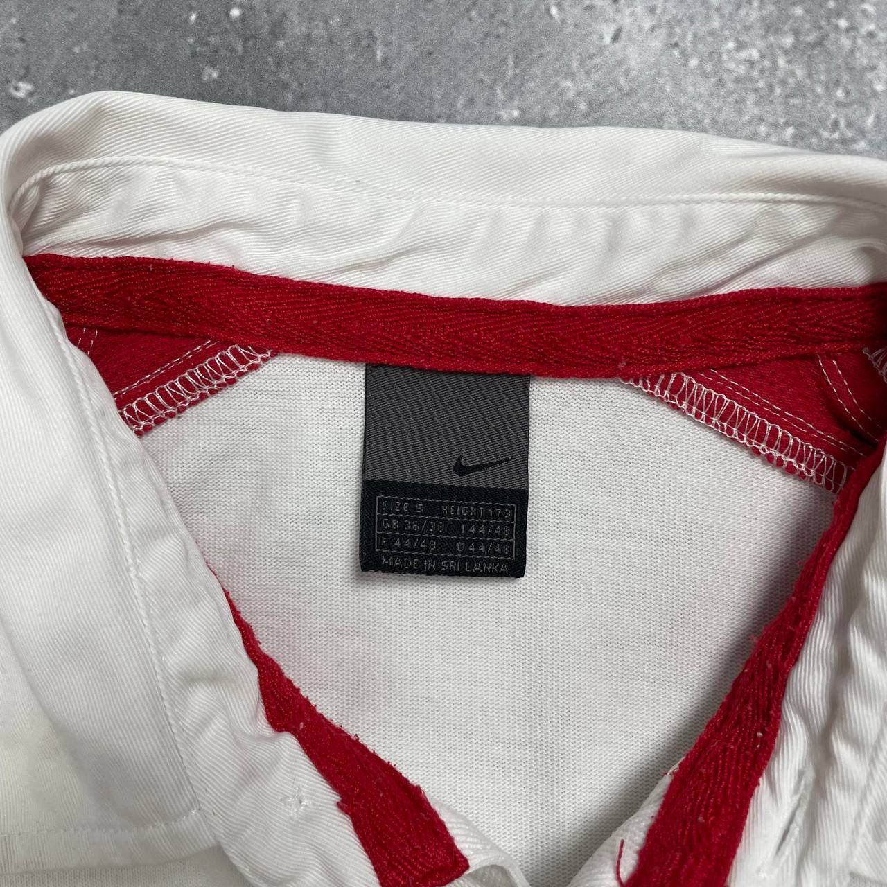 Nike × Vintage Vintage 2000s Nike England Rugby Short Sleeve Shirt Size US S / EU 44-46 / 1 - 3 Thumbnail