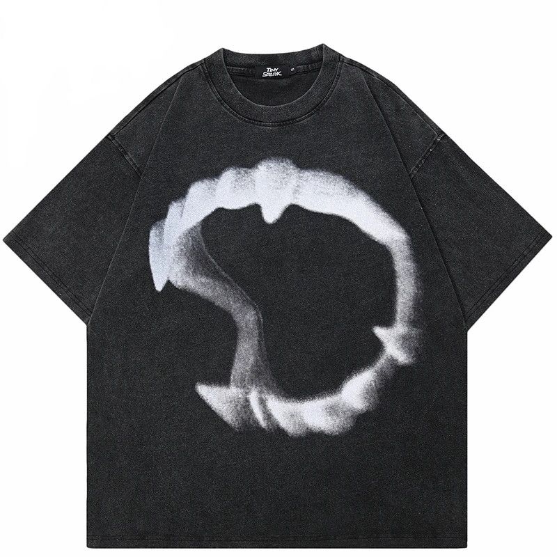 Japanese Brand × Vintage Vintage Vampire Bites Design Graphic Tees Size US L / EU 52-54 / 3 - 2 Thumbnail