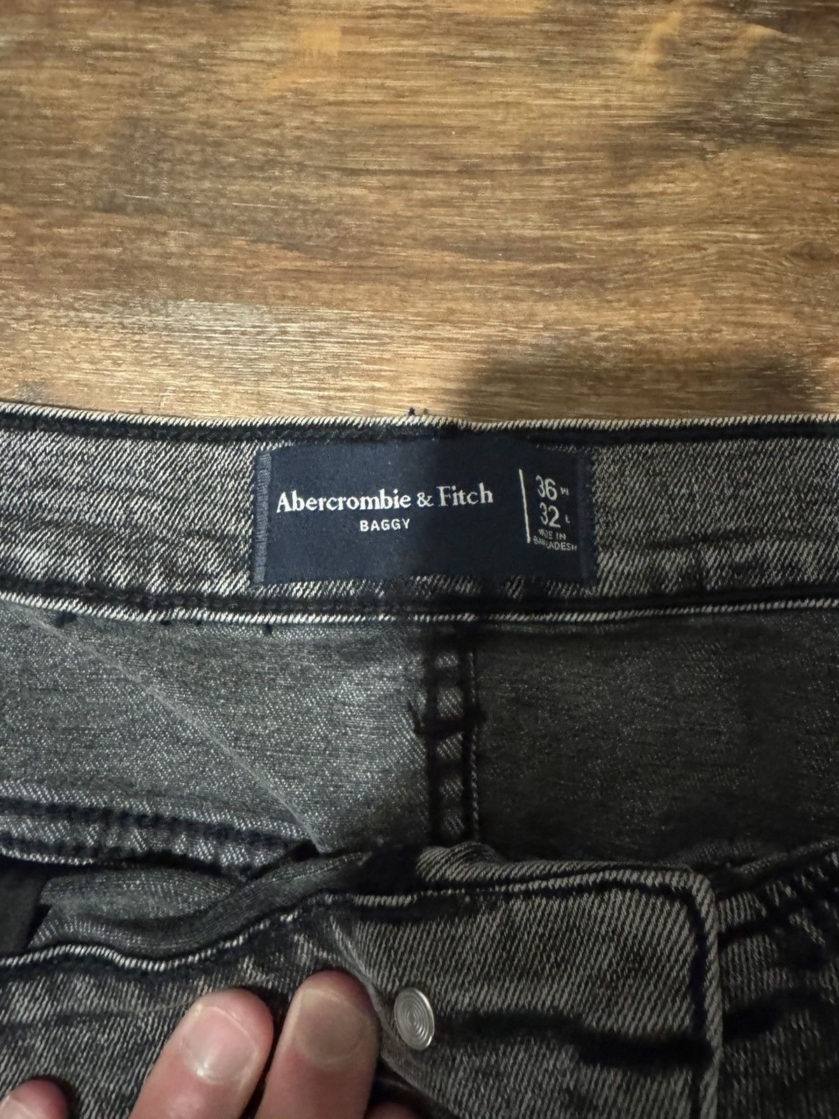 Abercrombie & Fitch Abercrombie and Fitch baggy grag carpenter jeans. Size US 36 / EU 52 - 6 Thumbnail