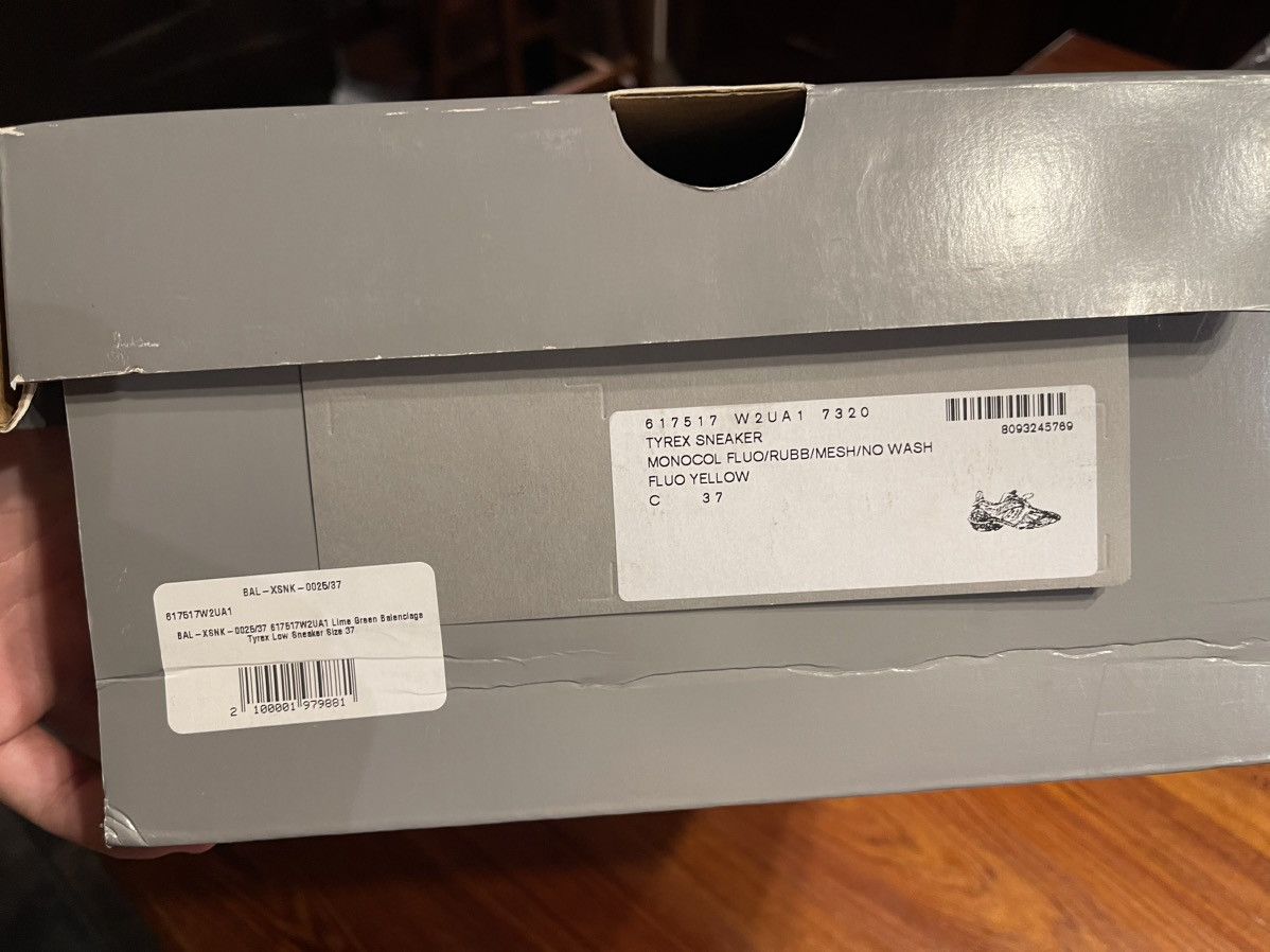 Balenciaga Balenciaga Tyrex lime green/yellow size 37 (7US) Size US 7 / EU 40 - 8 Thumbnail