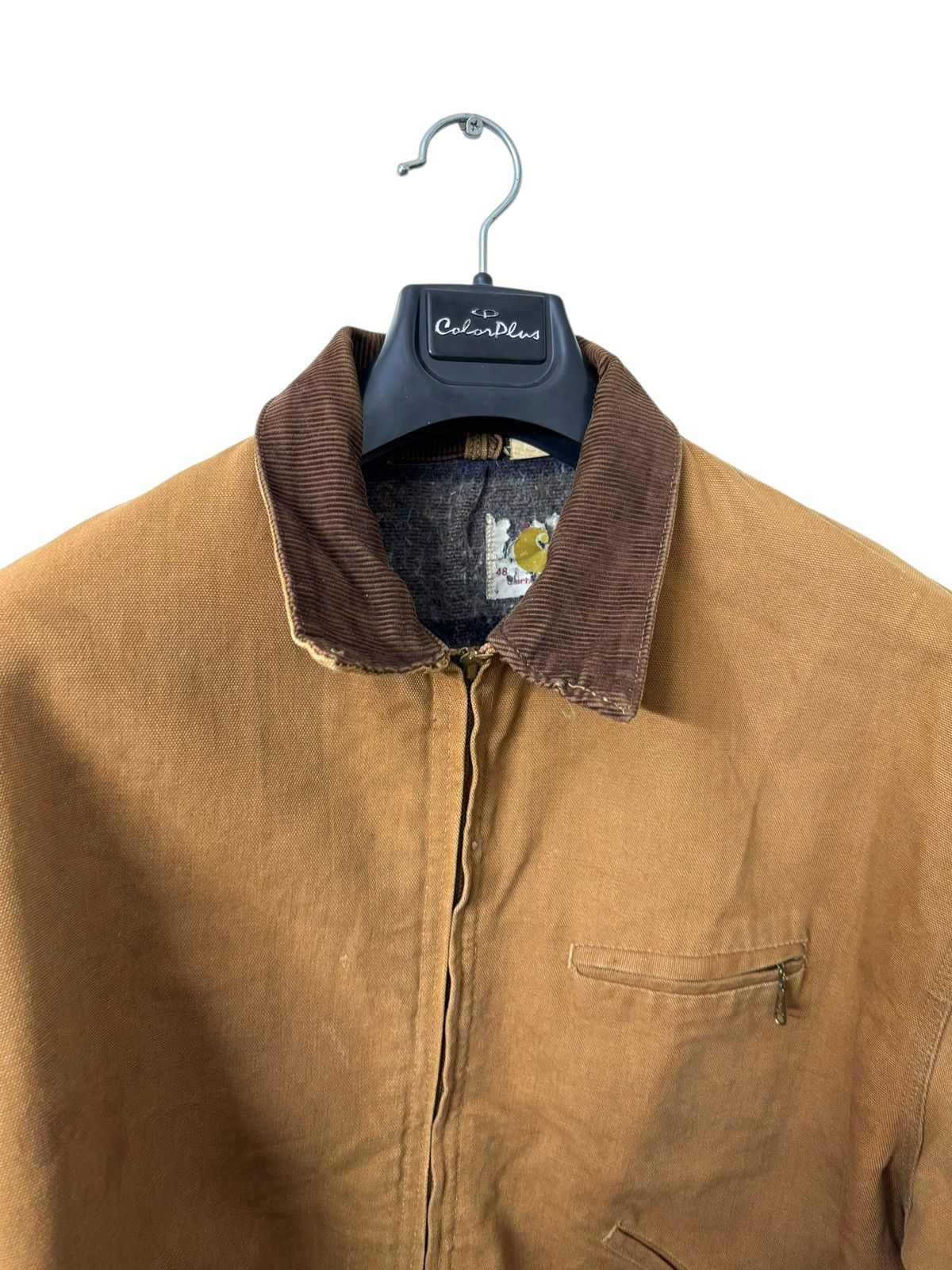 Carhartt × Vintage Vintage Carhartt Detroit Jacket Plaid Inner Size US M / EU 48-50 / 2 - 9 Thumbnail