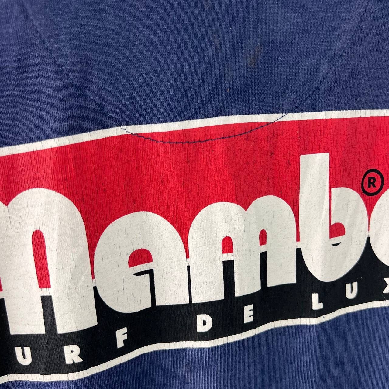 Mambo Vintage 90s Mambo Big Logo Distressed T-Shirt Surf Style Size US M / EU 48-50 / 2 - 4 Thumbnail