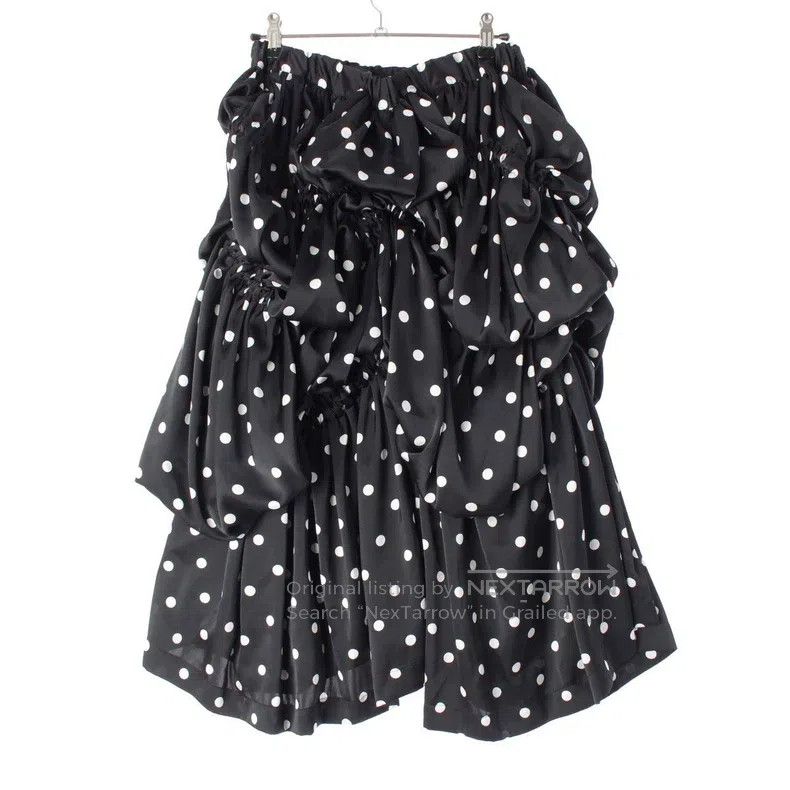 Comme des Garcons Comme Des Garcons size XS Black and white retro wave point Size 23" - 1 Thumbnail