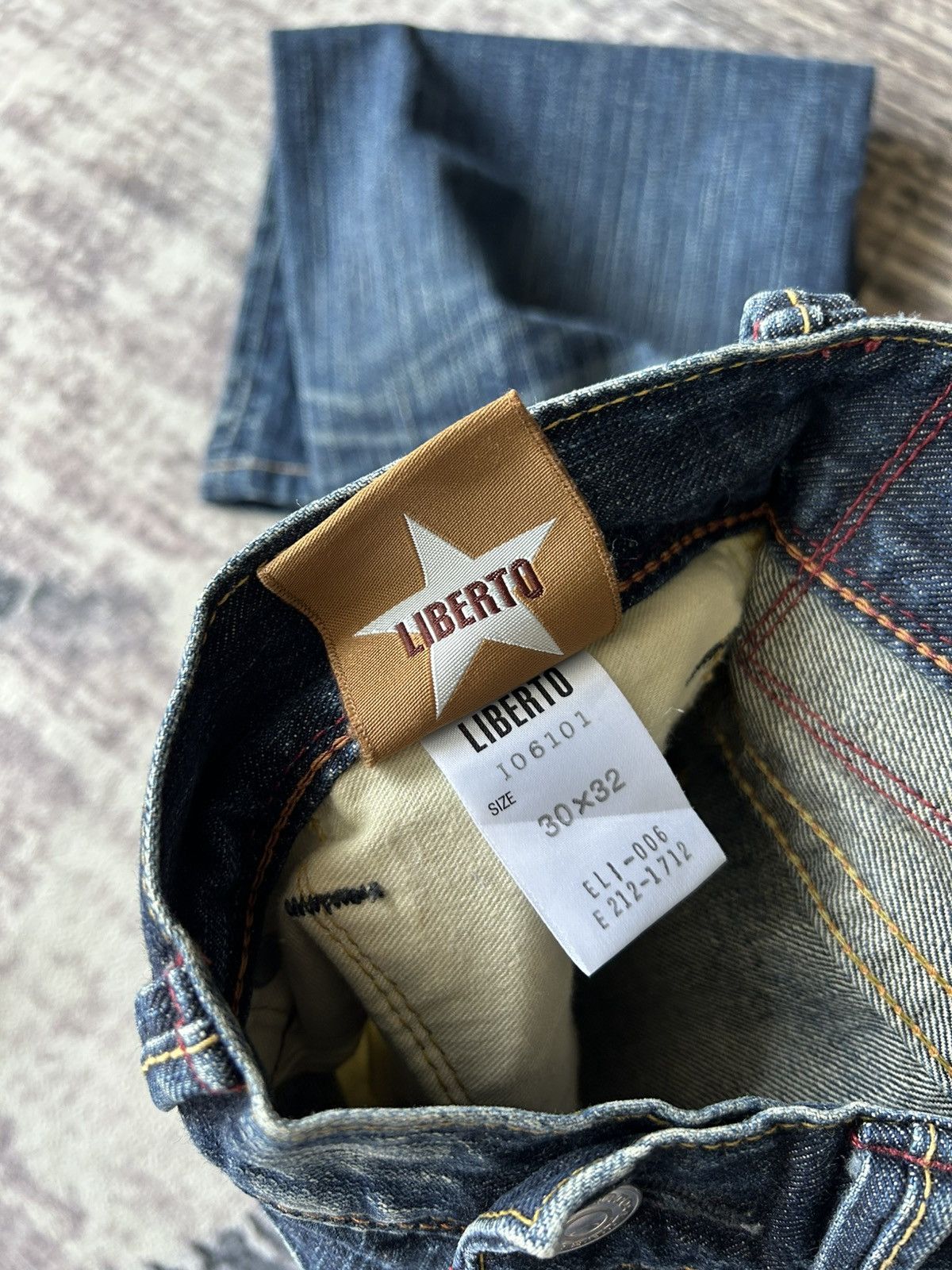 If Six Was Nine Flared Painter Style Liberto Jeans Size US 32 / EU 48 - 10 Thumbnail
