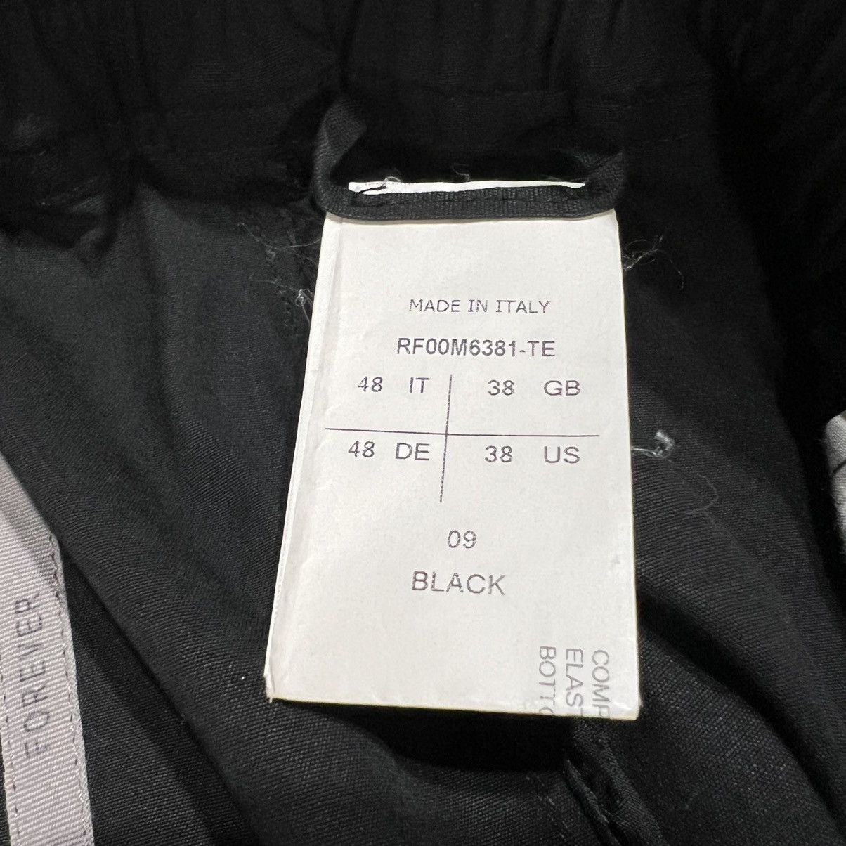 Rick Owens Rick Owens Forever Drawstring Cropped Pants Black Size US 30 / EU 46 - 4 Thumbnail