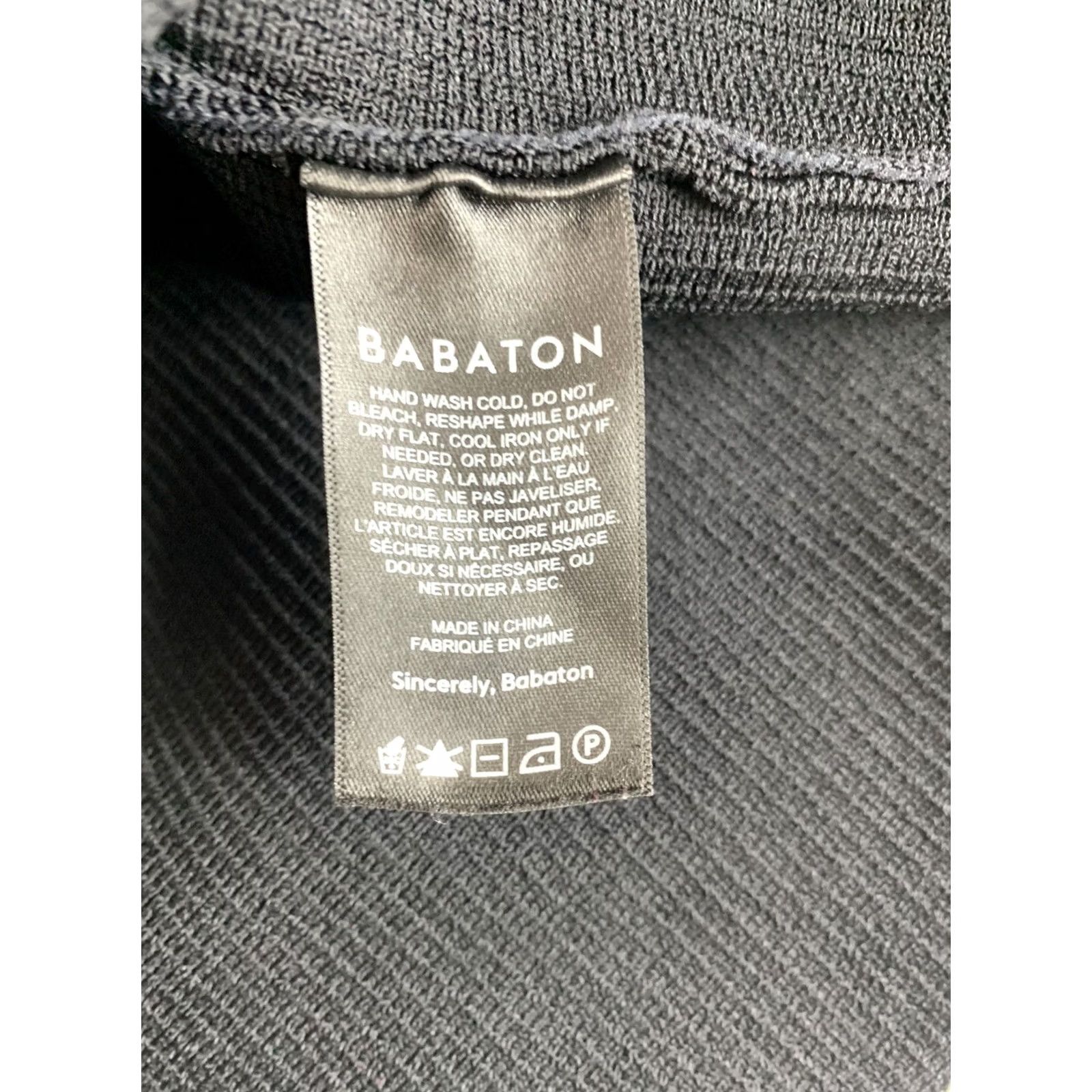 Vintage VINTAGE BABATON SHEATH DRESS WOMENS LARGE BLACK SLEEVELESS V-NECK COLLAR Size L / US 10 / IT 46 - 4 Thumbnail