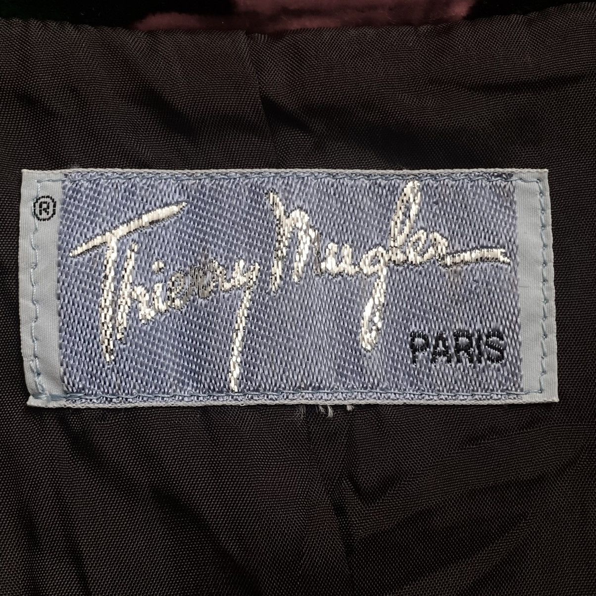 Mugler × Thierry Mugler Dramatic Thierry Mugler velvet rose jacket Size S / US 4 / IT 40 - 6 Thumbnail