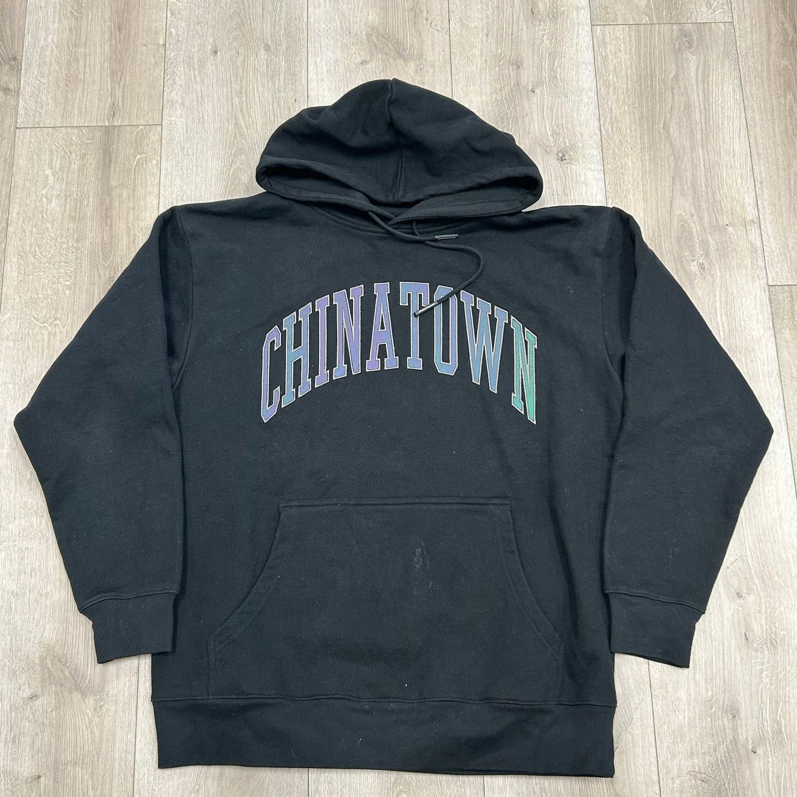 Market Chinatown Market Arc Spellout Hoodie Sweater size Large L B8 Size US L / EU 52-54 / 3 - 1 Thumbnail