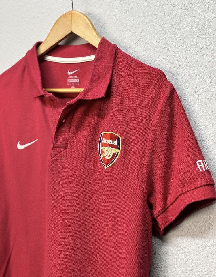 Nike × Vintage Nike Arsenal Jersey England Vintage Shirt Tee Football Size US M / EU 48-50 / 2 - 3 Thumbnail