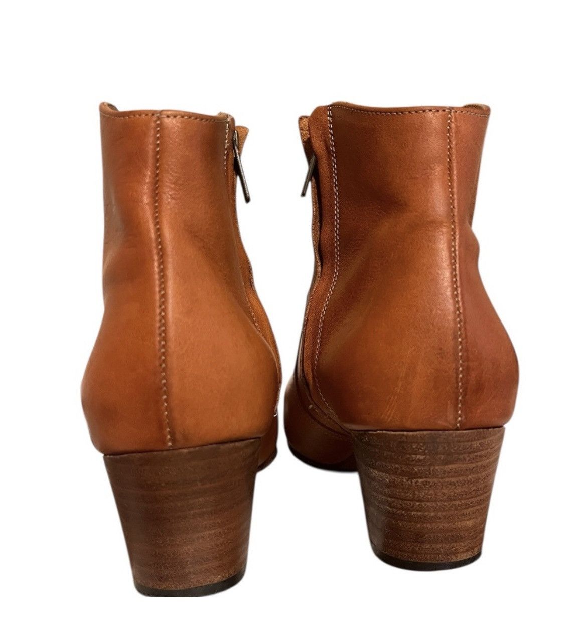 Isabel Marant RARE Isabel Marant Dicker Boots - Smooth Cognac Leather Size US 7 / IT 37 - 3 Thumbnail