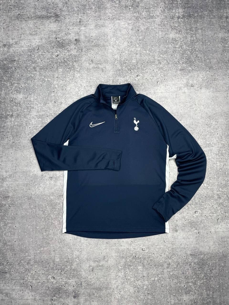 Vintage Nike Tottenham Y2K Style Training Zip Sweatshirt
