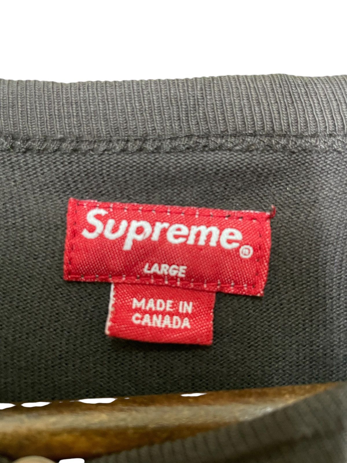 Supreme Suprime large crewneck sweatshirt size M Size US M / EU 48-50 / 2 - 5 Thumbnail