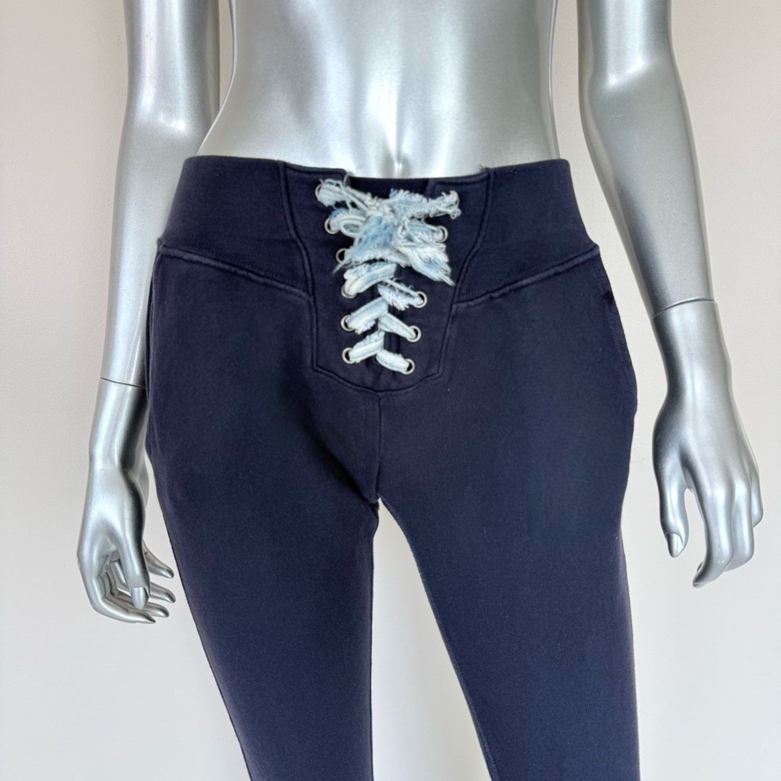 NSF NSF women dark blue sweat pants size S Size 28" / US 6 / IT 42 - 2 Thumbnail