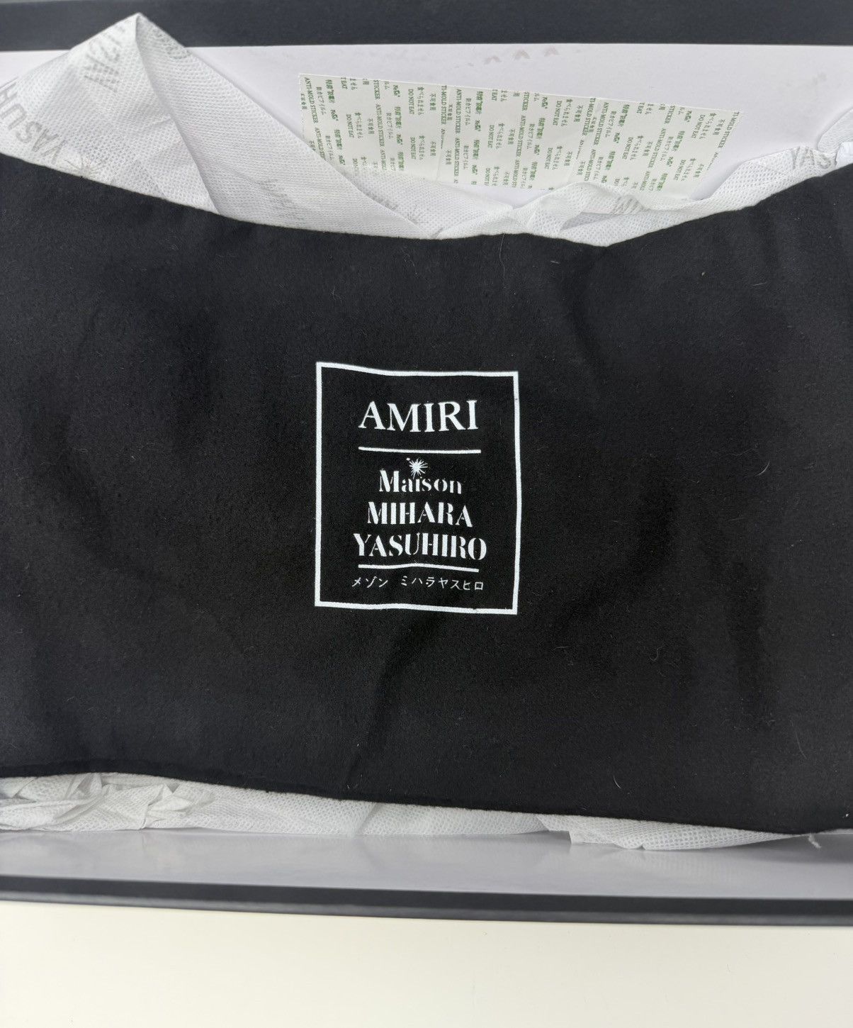 Amiri Amiri x Maison Mihara Yasuhiro Bones Petrson OG Sole Sneaker Size US 12 / EU 45 - 8 Thumbnail