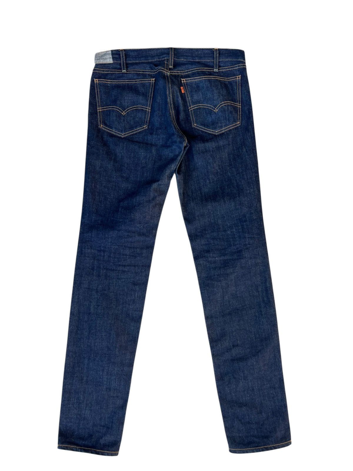 Levi's Vintage Clothing Vintage 2005 Levi’s 606 Big E Orange Tab Denim Skinny Jeans Size US 32 / EU 48 - 1 Thumbnail