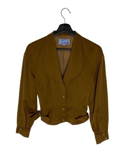 Vintage THIERY MUGLER Cropped Wool Jacket