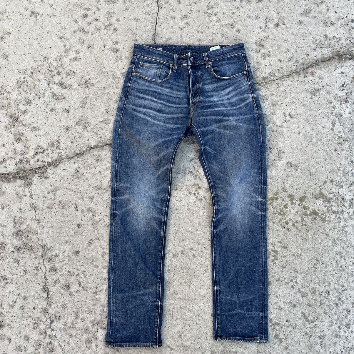 G-Star Vintage G Star Raw Jeans W31xL32 Pants Trousers Y2K 90s Size US 31 - 2 Thumbnail