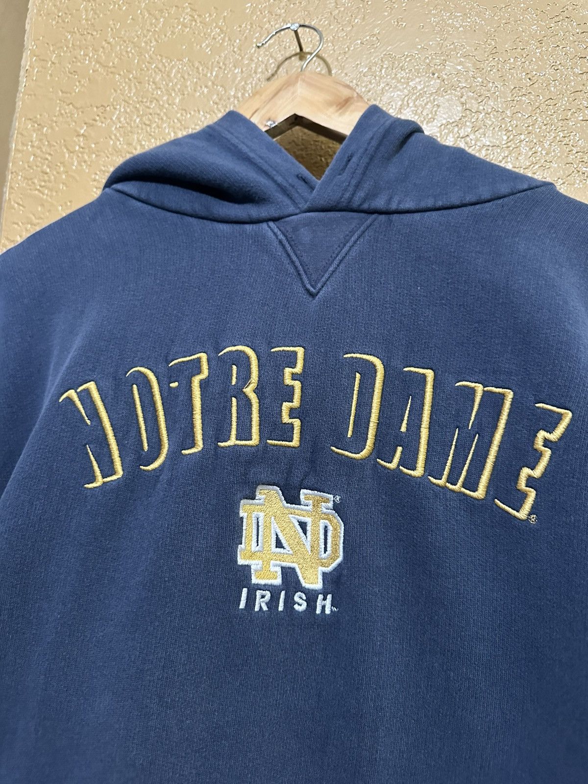 Vintage 🔥 Vintage Faded University of Notre Dame Irish Hoodie Y2K XL Size US XL / EU 56 / 4 - 2 Thumbnail