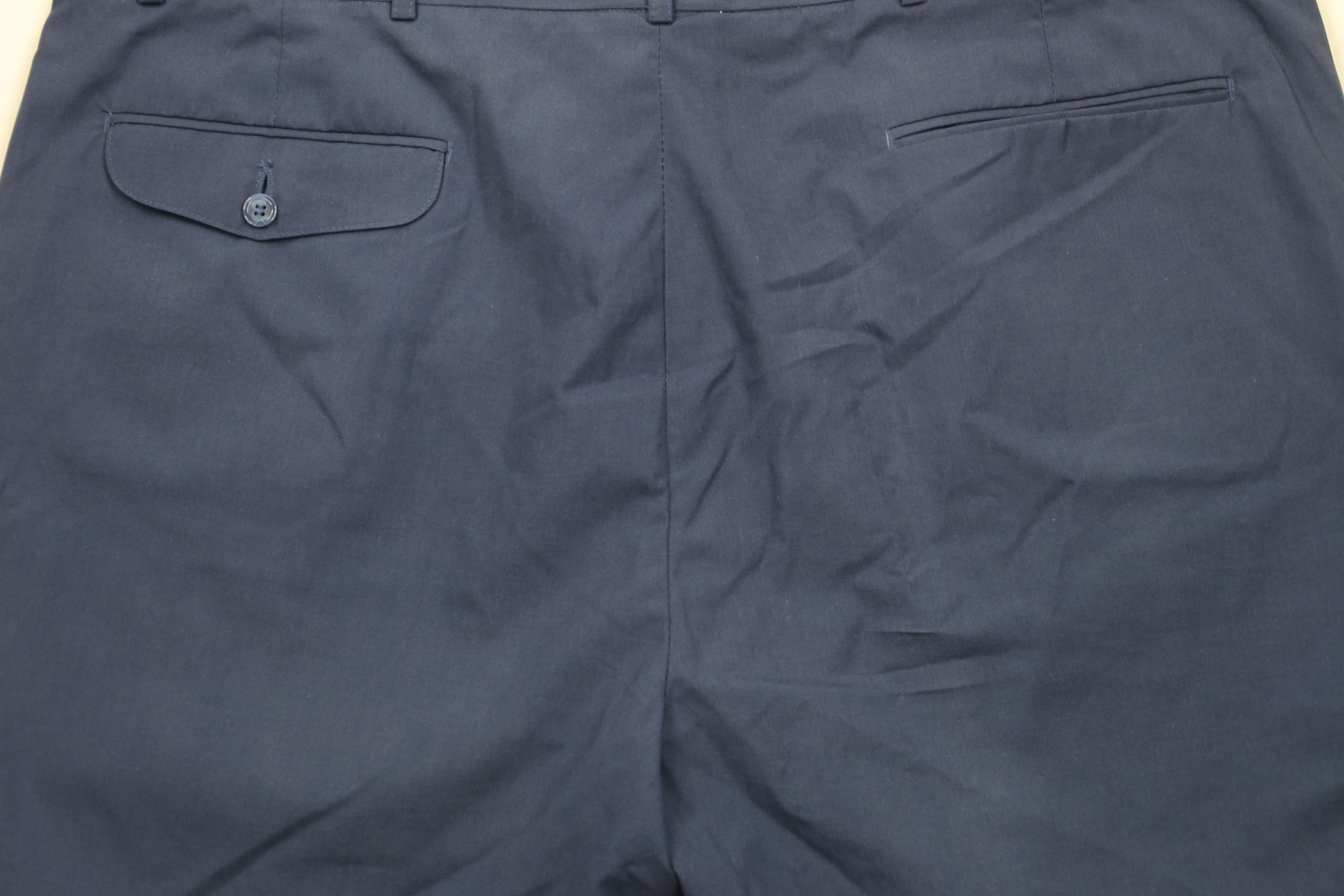 Vintage Vintage 80s 90s Streetwear Above Knee Golf Chino Shorts Blue Size US 43 - 11 Thumbnail