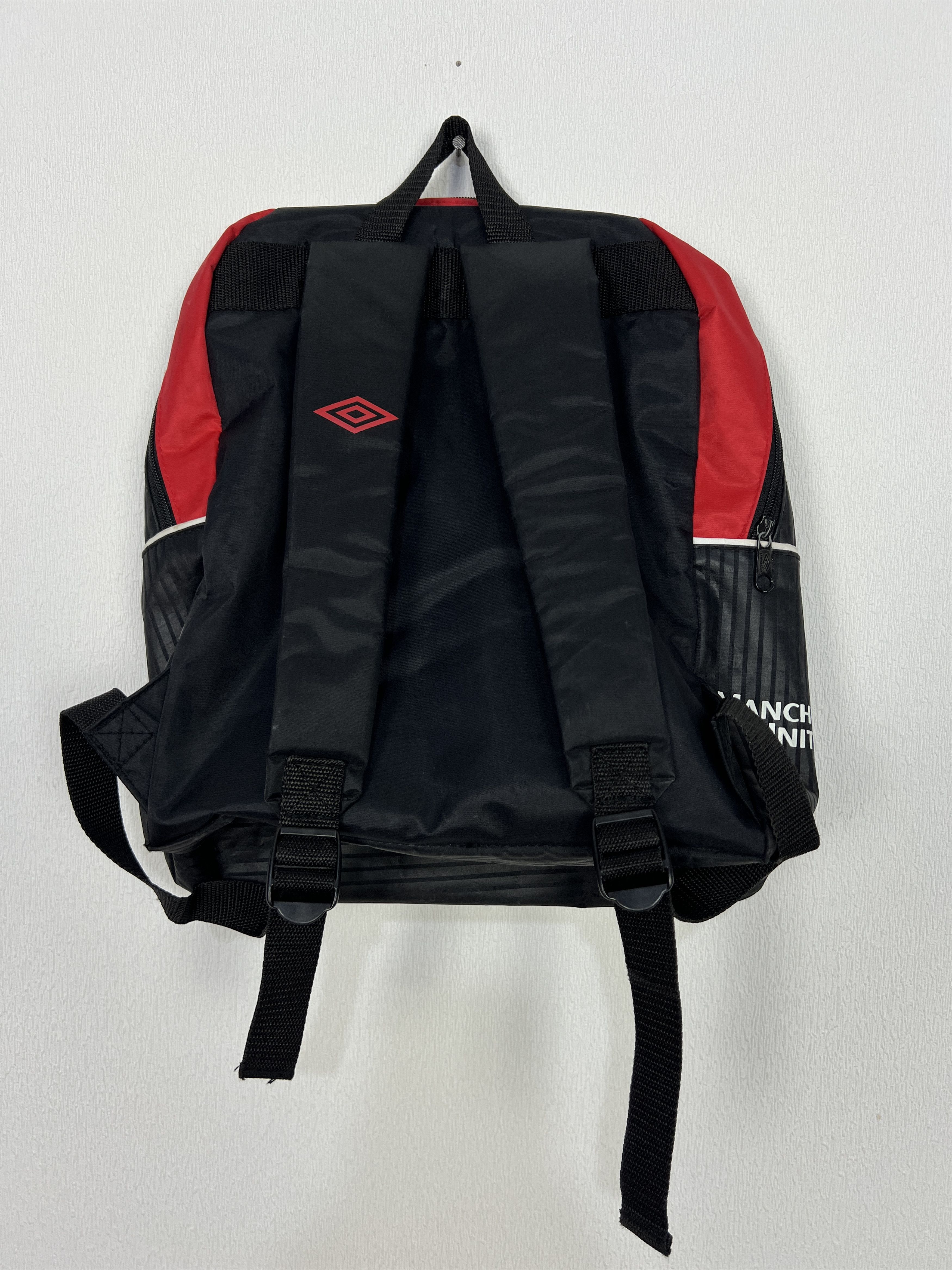 Umbro Vintage 90's Umbro Manchester United Backpack Rucksack Size ONE SIZE - 3 Thumbnail