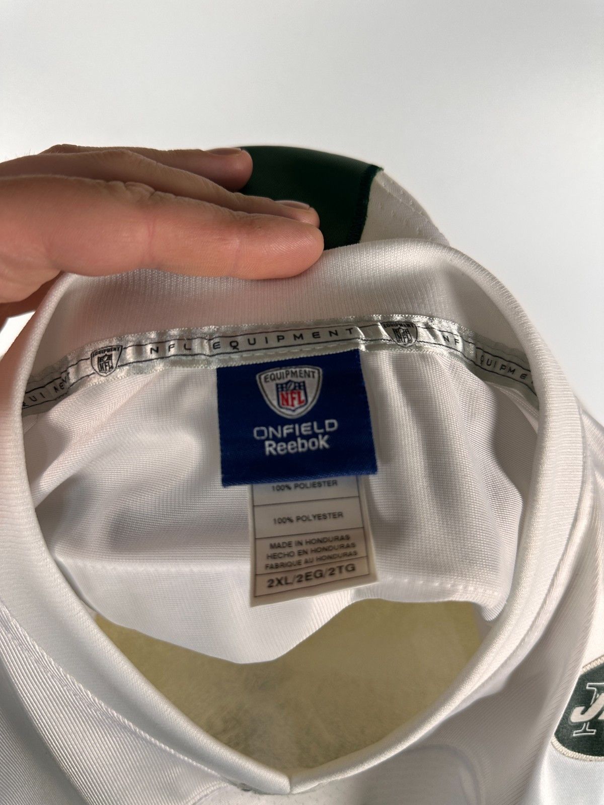 Reebok New York Jets Reebok NFL Jersey Brett Favre White Shirt XXL Size US XXL / EU 58 / 5 - 9 Thumbnail