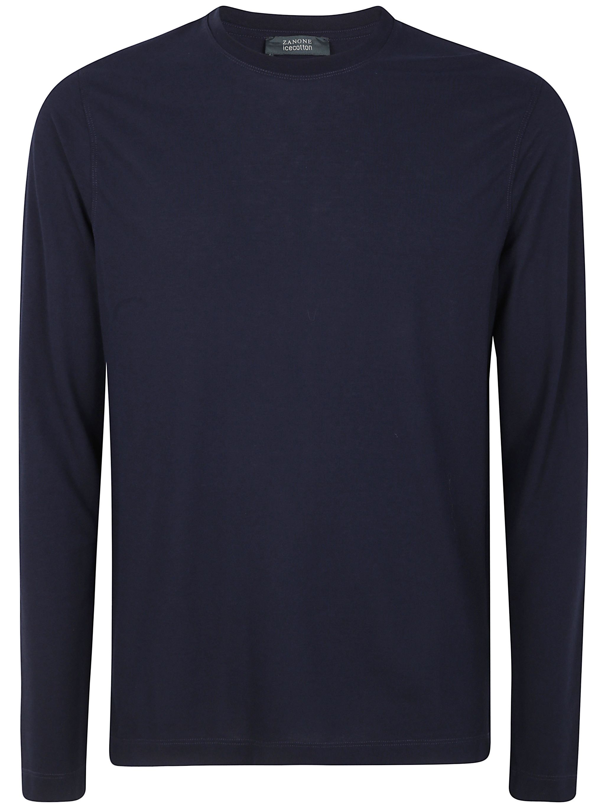Zanone LONG SLEEVES CLASSIC T-SHIRT Size US M / EU 48-50 / 2 - 1 Thumbnail