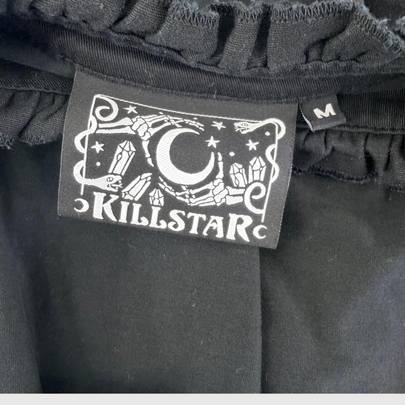 Killstar Killstar Lucinda Gothic Skater Dress M Size M / US 6-8 / IT 42-44 - 4 Thumbnail