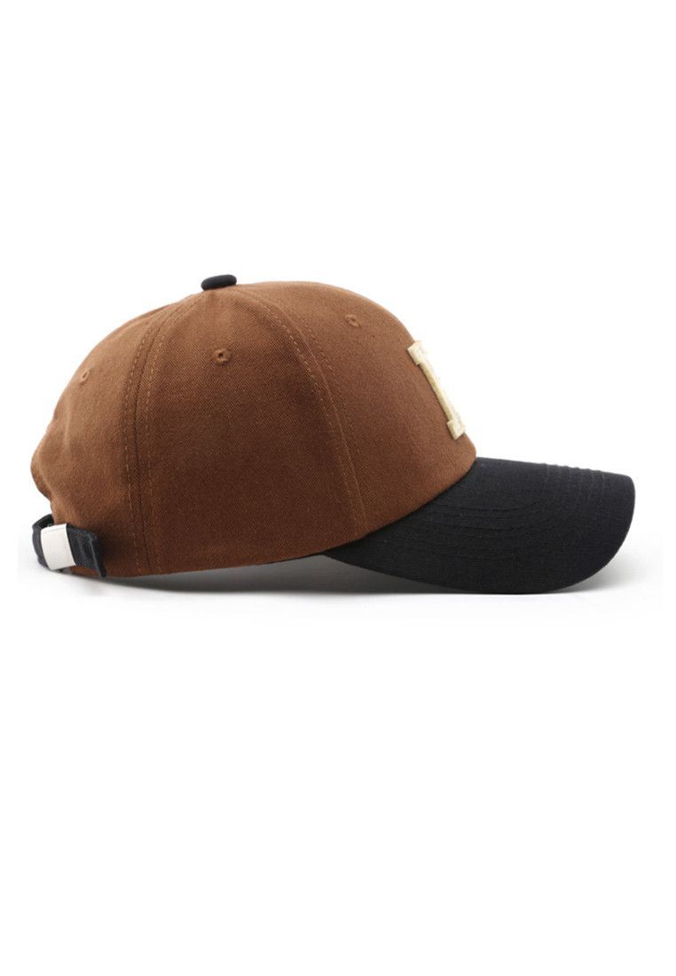 Other Letter H Brown and Black Adjustable Baseball Cap Size ONE SIZE - 5 Thumbnail