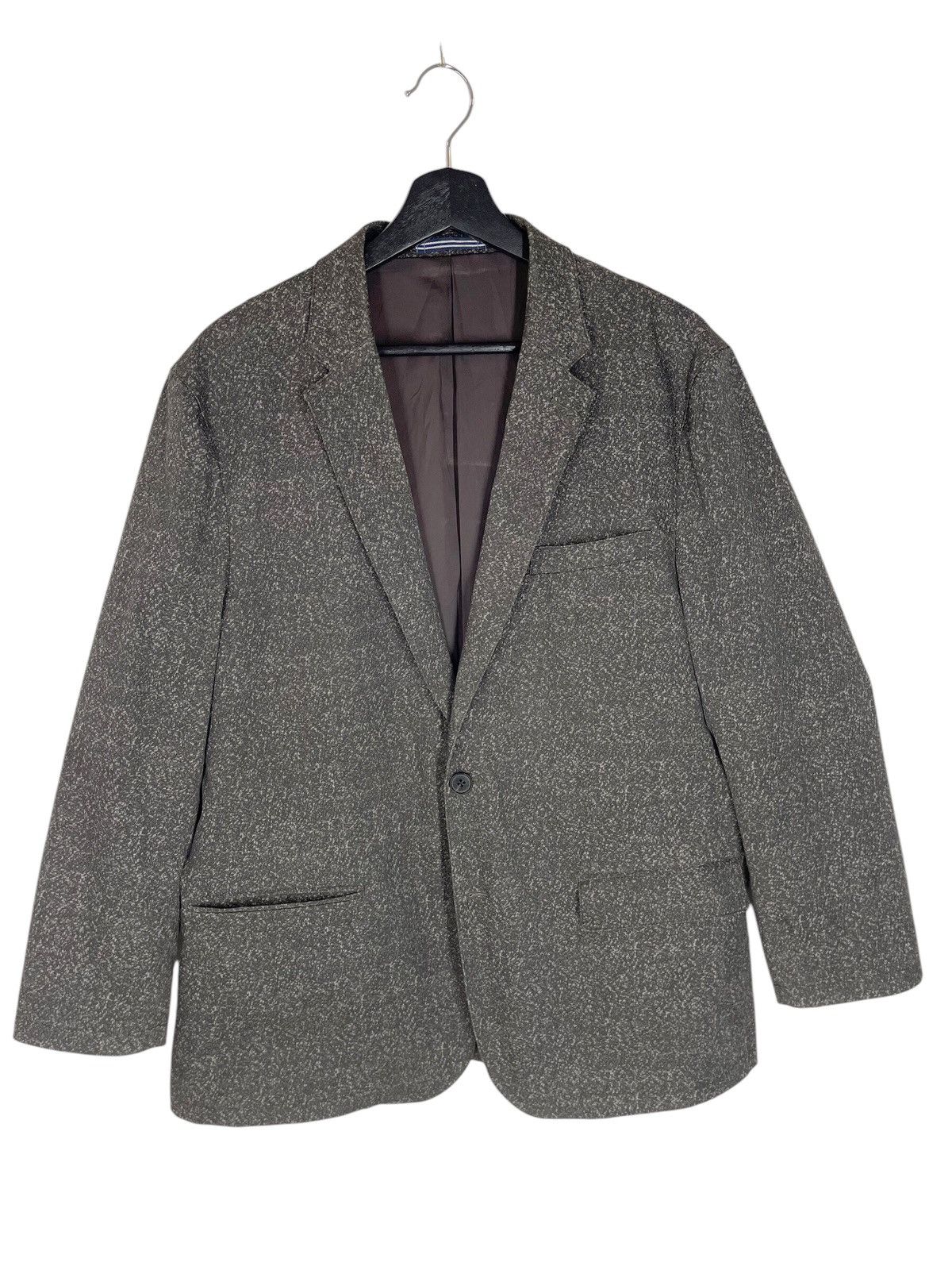Lanvin VINTAGE LANVIN en Bleu Splashed Dot Design Size US L / EU 52-54 / 3 - 1 Thumbnail