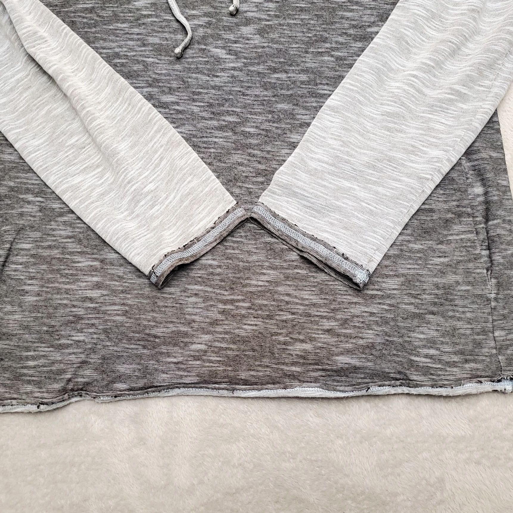Vintage Fox Hoodie Shirt Womens Large Gray Hooded Lightweight Skate Outdoor Pullover Size L / US 10 / IT 46 - 5 Thumbnail
