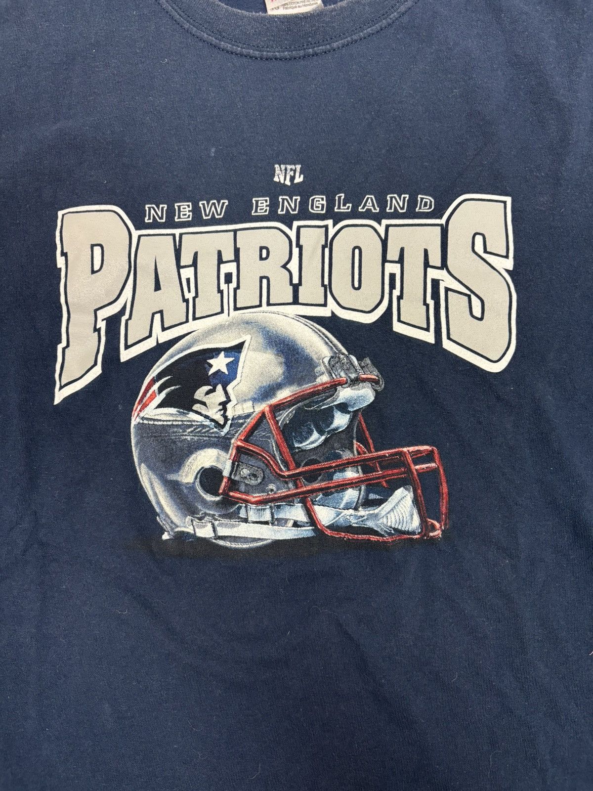 NFL × Vintage Y2k nfl new England patriots tshirt Size US XL / EU 56 / 4 - 2 Thumbnail