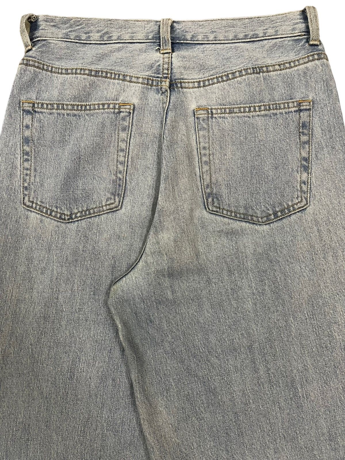 GU Vintage Japanese GU Blue Wash Style Baggy Jeans Size US 29 - 6 Thumbnail