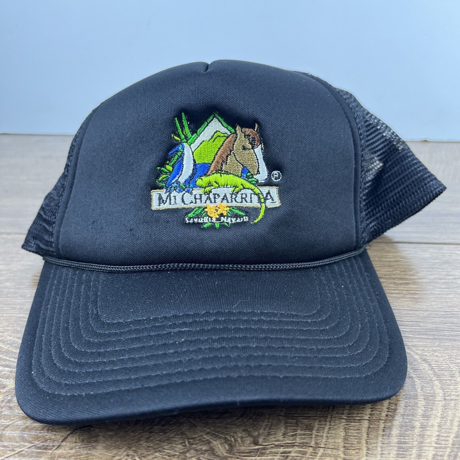 Other Mi Chaparrita Hat Black Hat Snapback Adjustable Adult Size B Size ONE SIZE - 1 Thumbnail