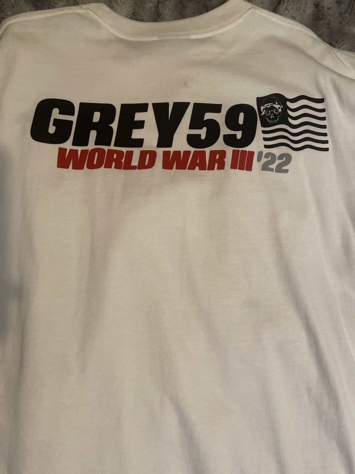 G59 Records Grey59 world war 3 22’ tee Size US M / EU 48-50 / 2 - 2 Thumbnail