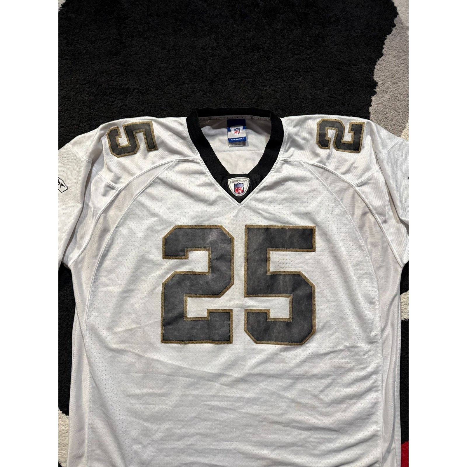 Reebok New Orleans Saints Reggie Bush #25 Reebok NFL Jersey 2XL Size US XXL / EU 58 / 5 - 4 Thumbnail