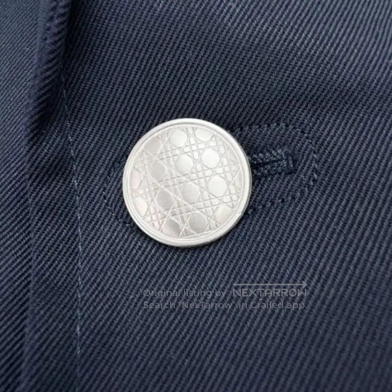 Dior Dior Navy Silk Long Sleeve Men's Jacket . Size US M / EU 48-50 / 2 - 4 Thumbnail