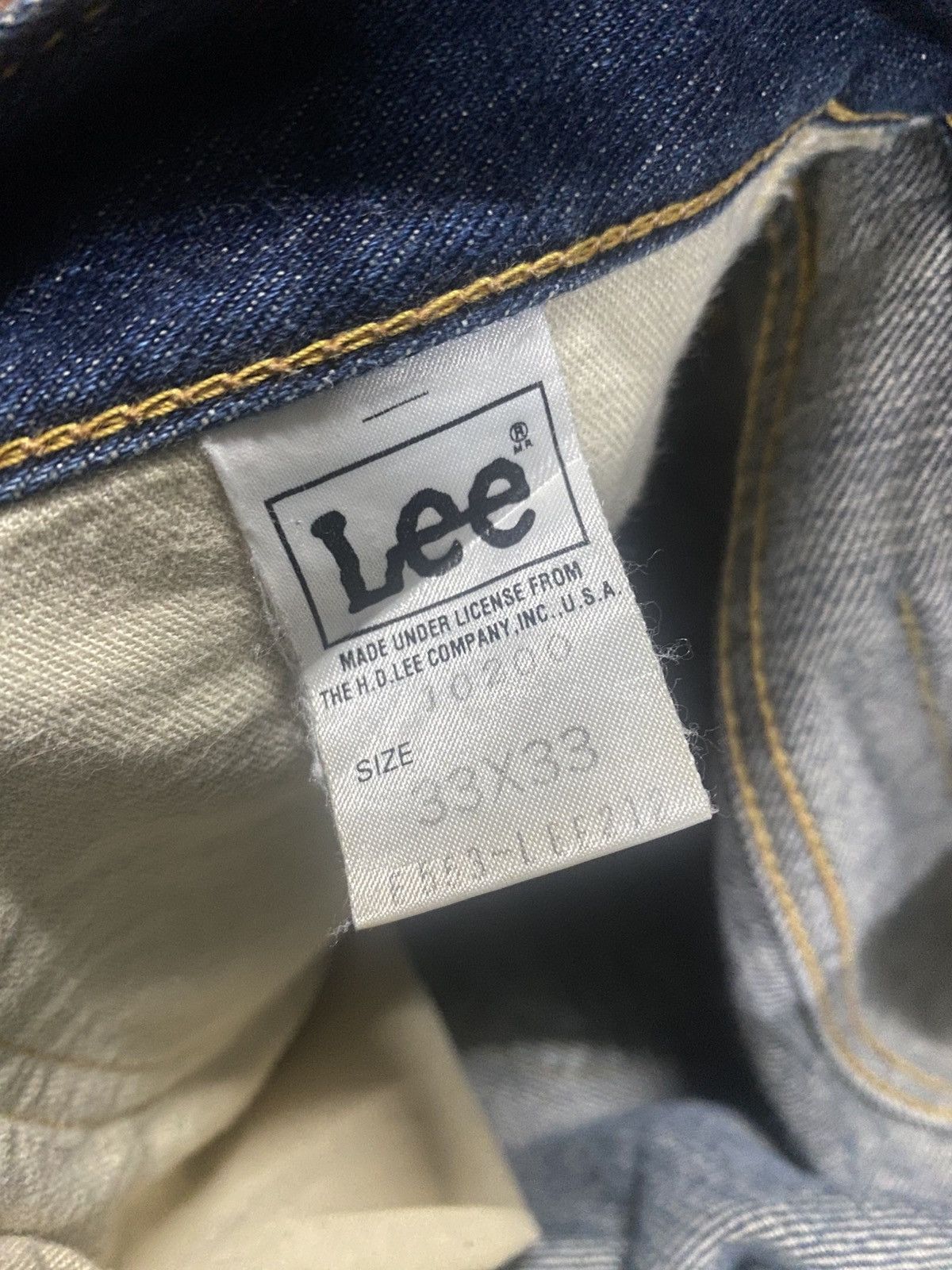 Hysteric Glamour Vintage Lee Rider Distressed Flared Jeans distressed rework Size US 35 - 18 Thumbnail