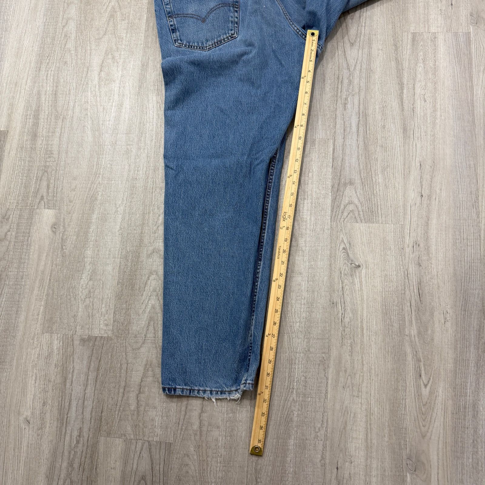 Levi's Vintage Levis 505 Regular Fit Straight Leg Jeans Men's 42x32 Size US 42 / EU 58 - 11 Thumbnail
