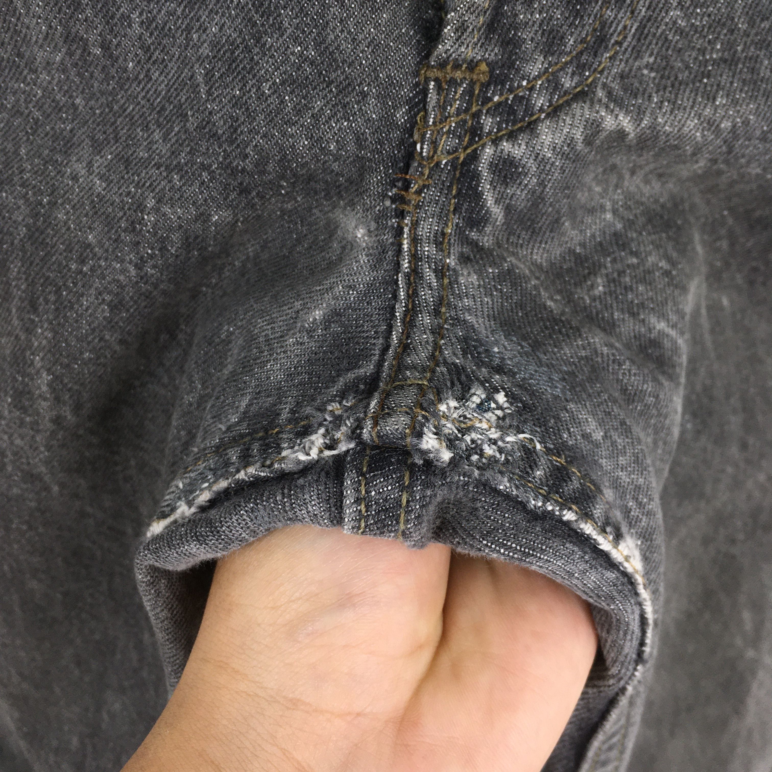 Levi's Size 30x30Vintage 90s Levi's 501 Faded Black Jeans S649 Size US 30 / EU 46 - 7 Thumbnail