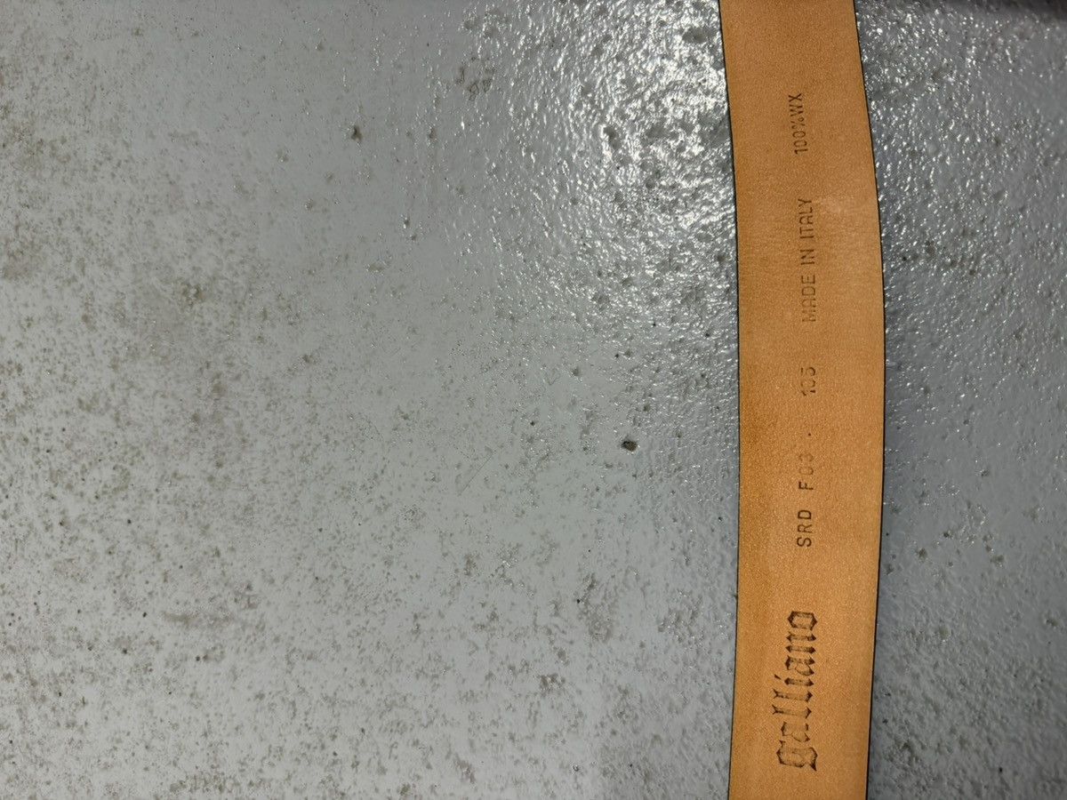 John Galliano John Galliano Leather Belt Size ONE SIZE - 7 Thumbnail