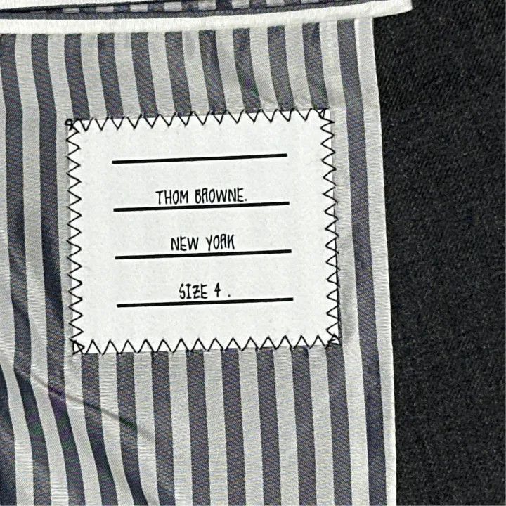 Thom Browne Thom Browne SS23 Men's Gray Suit Set -2507 Size US M / EU 48-50 / 2 - 2 Thumbnail