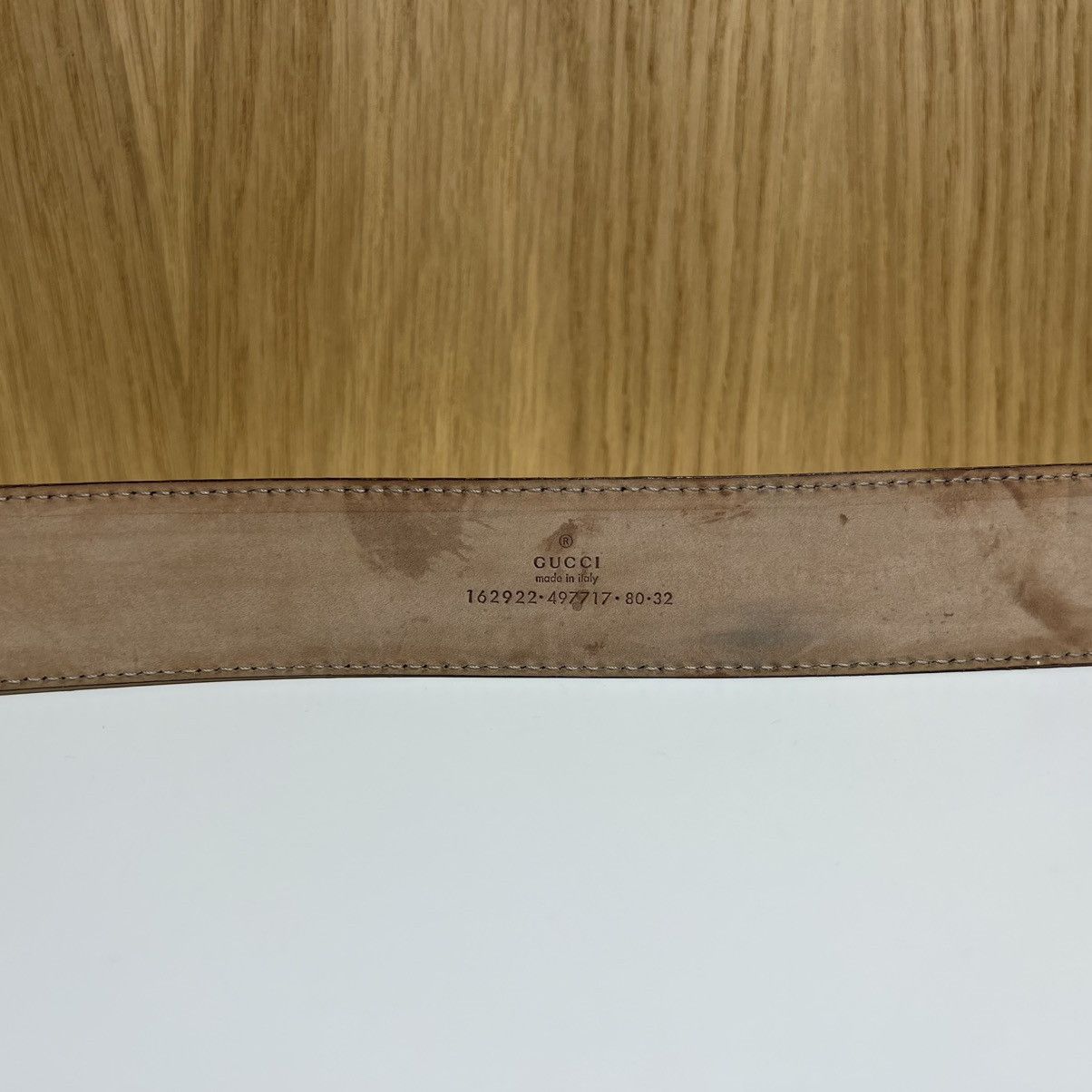 🔹Gucci GG Buckle Patent Leather 162922
