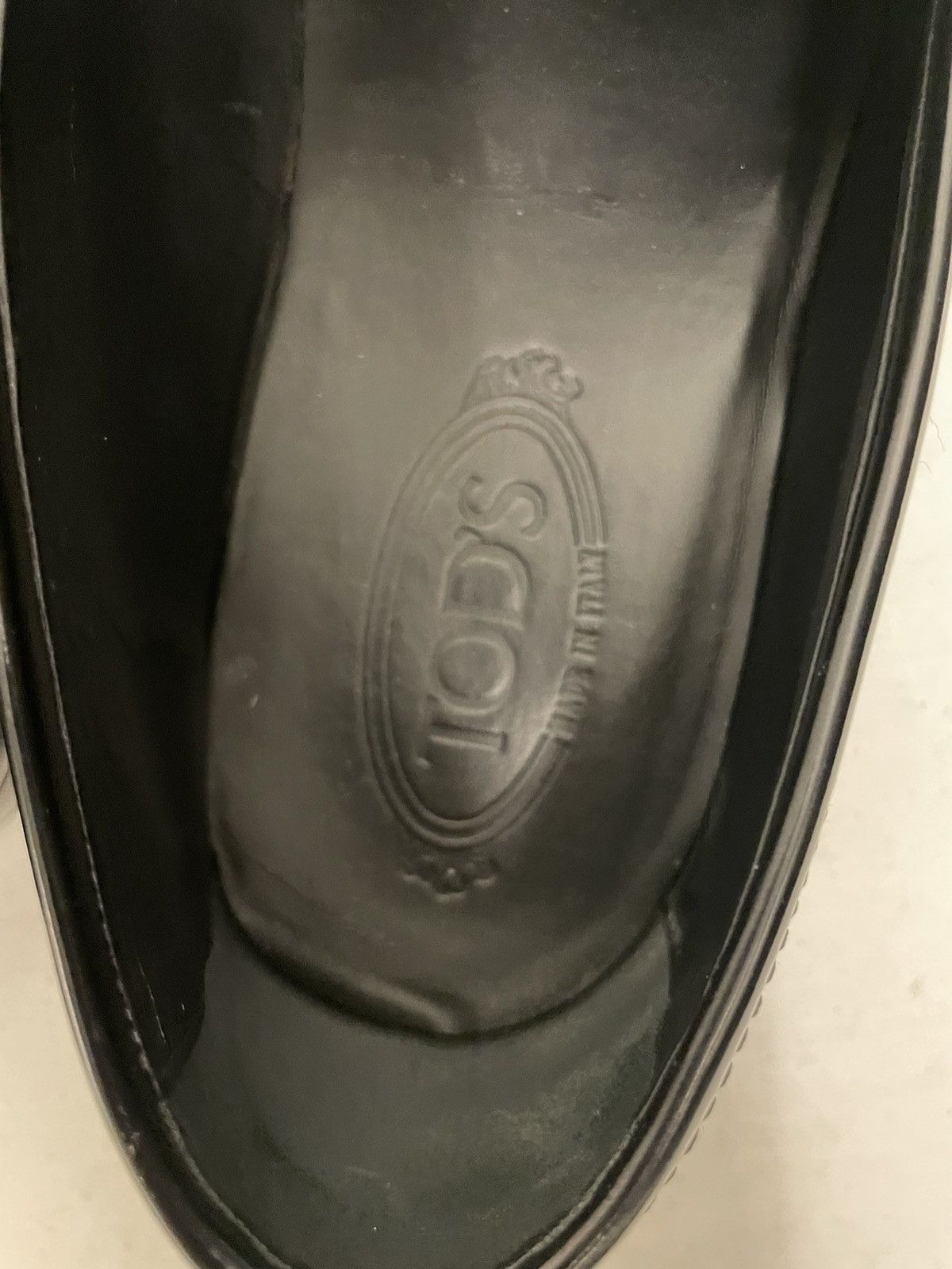 Tod's Glossy Leather Penny Loafer Size US 12.5 / EU 45-46 - 7 Thumbnail