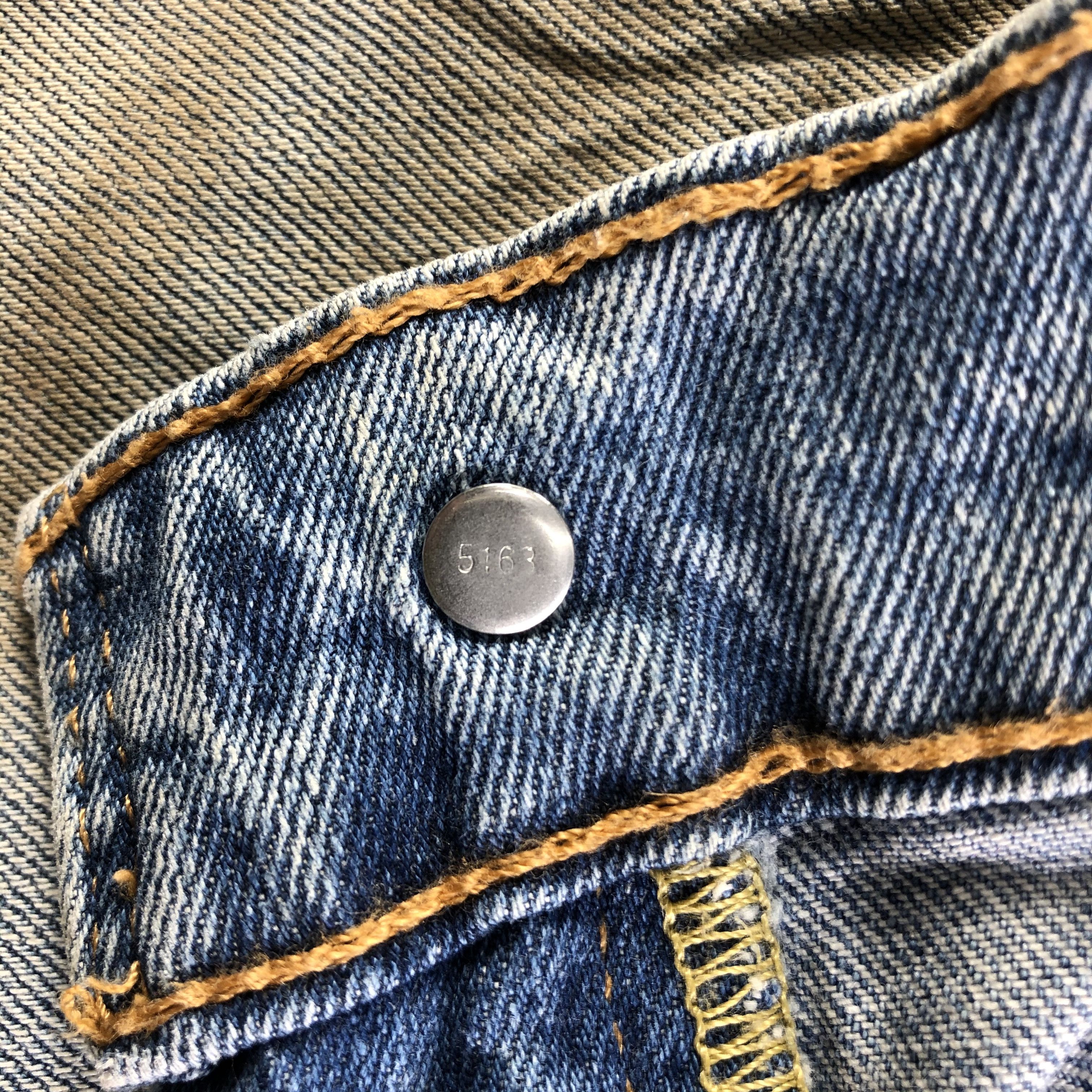 Levi's Vintage Light Wash Levis 569 Jeans-J3682 Size US 33 - 8 Thumbnail