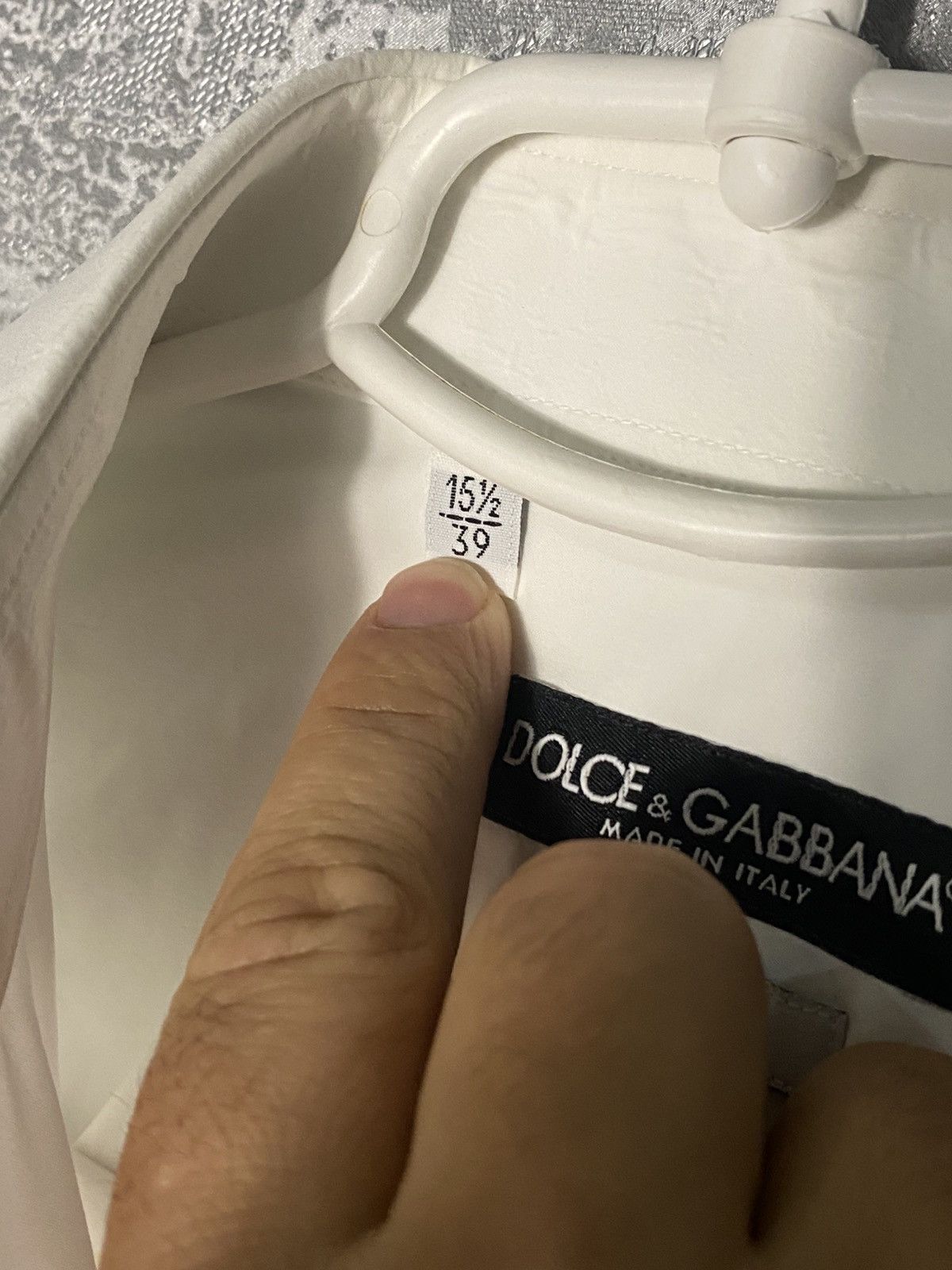 Dolce & Gabbana Dolce & Gabbana Martini Button Up Shirt Mens Size M Drill Size US M / EU 48-50 / 2 - 3 Thumbnail