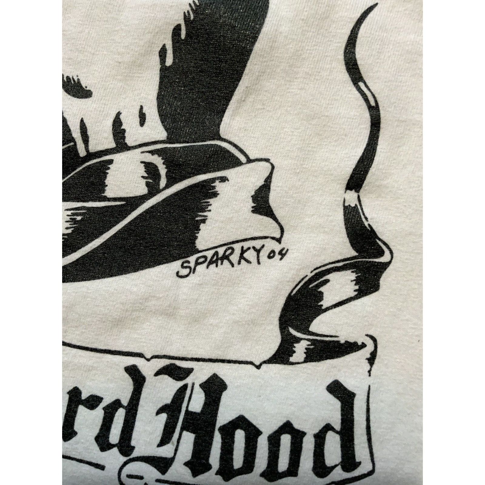 Vintage South Bay Skates Howard Hood Skateboarding White S/S Graphic Crew T-Shirt Sz. S Mens Crew Neck Hooded Graphic Shirt White S Size US S / EU 44-46 / 1 - 8 Thumbnail