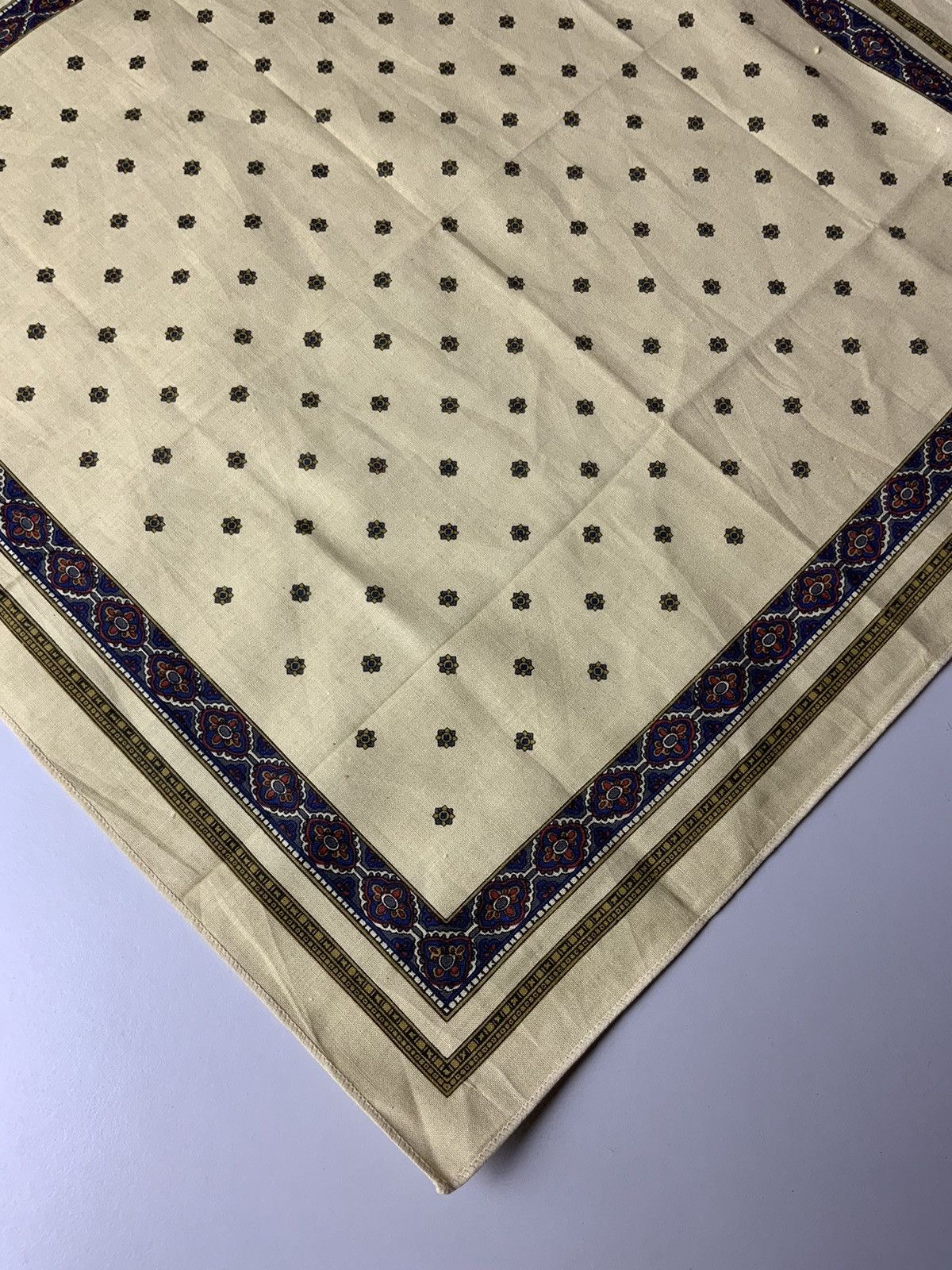 Beverly Hills Polo Club Royal Polo Sports Monogram Bandana Handkercheif Size ONE SIZE - 6 Thumbnail