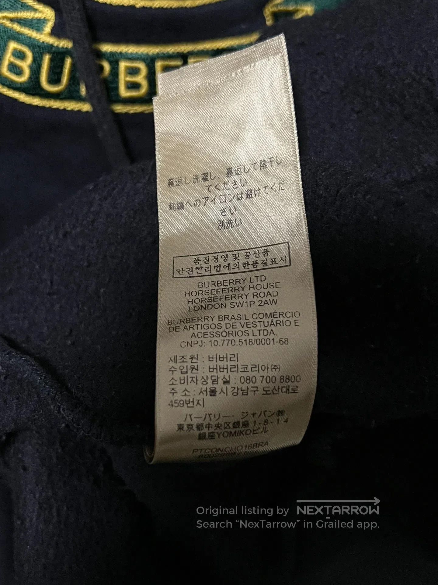 Burberry Burberry War Horse Embroidered Hoodie. Size US L / EU 52-54 / 3 - 8 Thumbnail